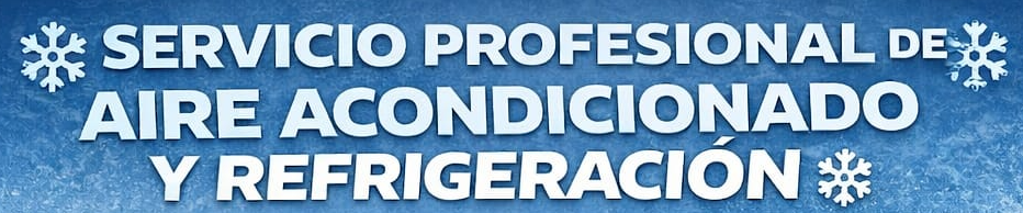 Servicio Profesional de Aire Acondicionado y Refrigeración